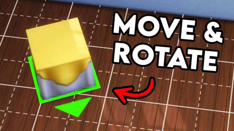 How to Rotate Objects in The Sims 4 – Updated for 2023