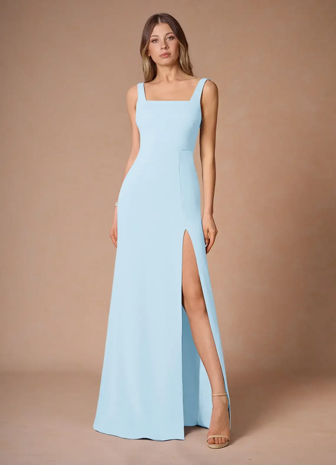 Adora Sky Blue Maxi Dress